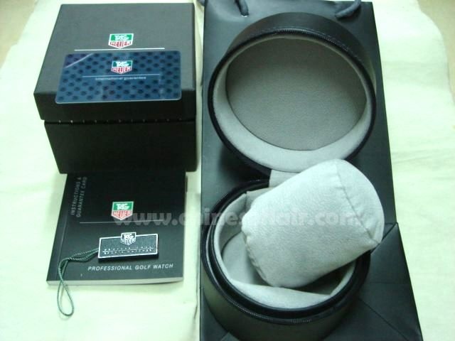 Replica Tag Heuer Circular Leather Watch Box for Sale